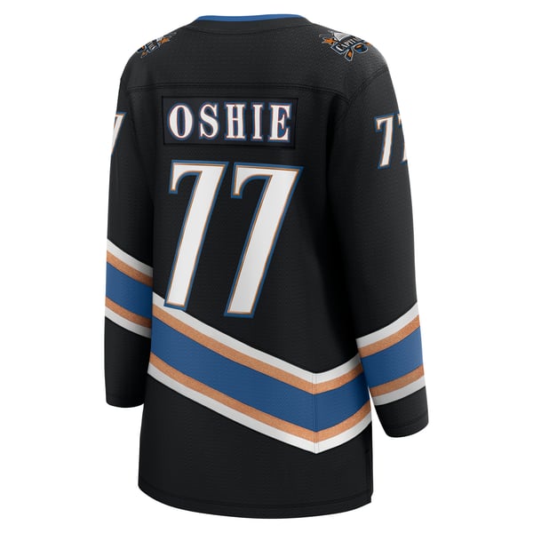 Women's Washington Capitals TJ Oshie Fanatics Black 50th Anniversary Breakaway Jersey - Image 4