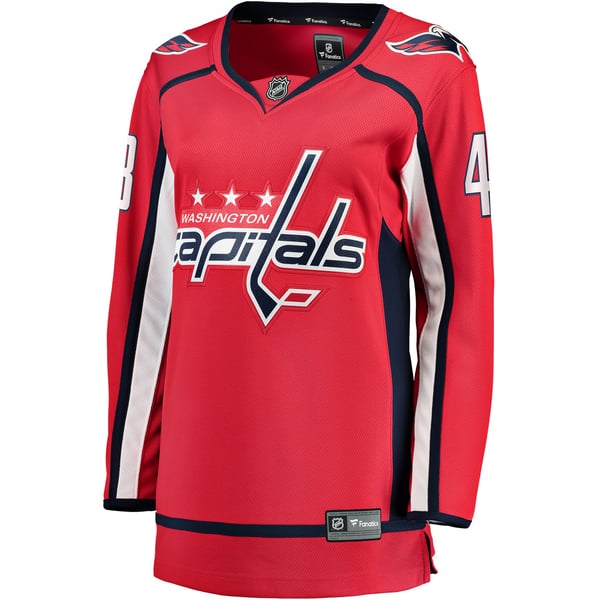 Women's Washington Capitals Tom Wilson Fanatics Red Breakaway Player Jersey - Image 3
