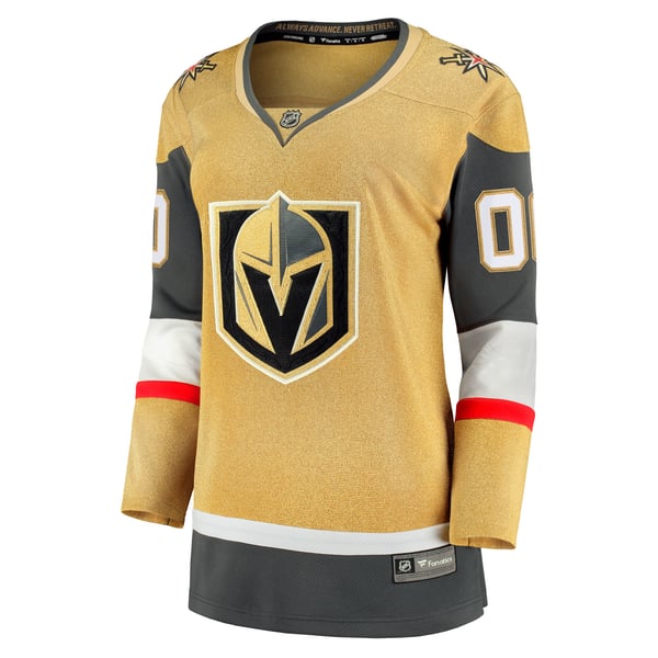 Women's Vegas Golden Knights  Fanatics  Home Breakaway Custom Jersey - Image 3