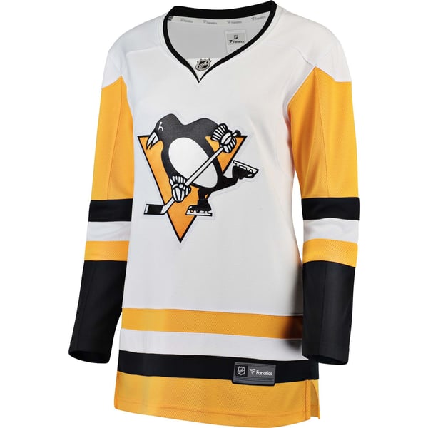 Women's Pittsburgh Penguins Fanatics White Away Breakaway Jersey - Image 3