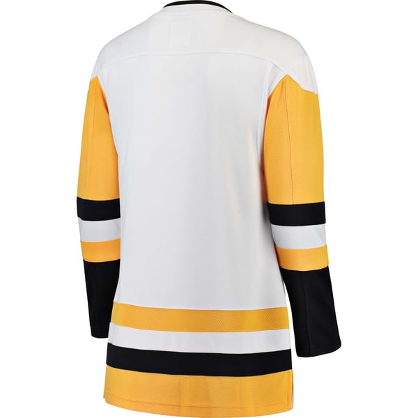 Women's Pittsburgh Penguins Fanatics White Away Breakaway Jersey - Image 4