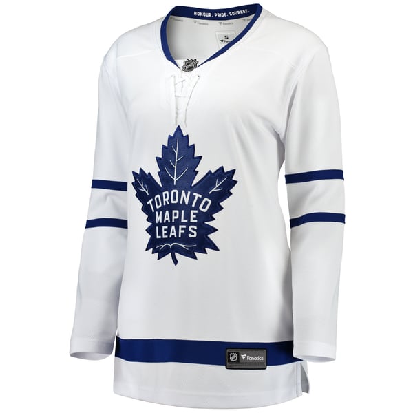 Women's Toronto Maple Leafs Fanatics White Away Breakaway Jersey - Image 3