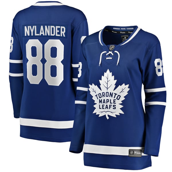 Women's Toronto Maple Leafs William Nylander Fanatics Blue Home Team Breakaway Player Jersey - Image 2