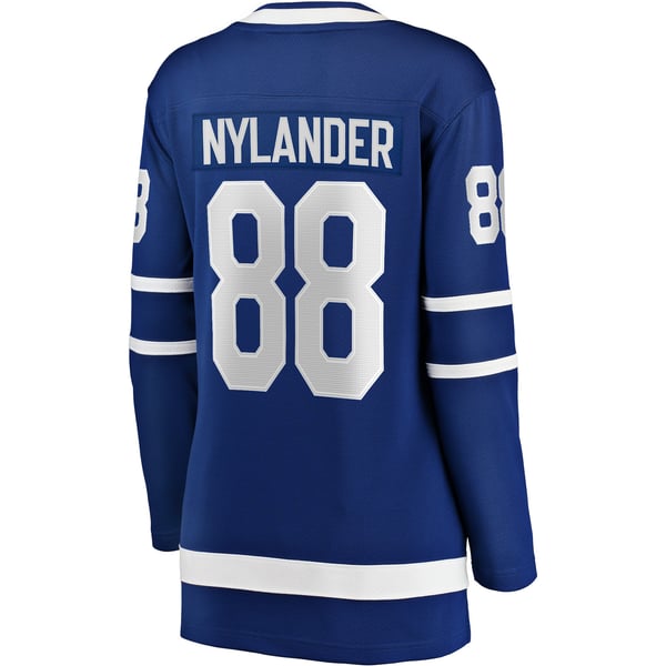 Women's Toronto Maple Leafs William Nylander Fanatics Blue Home Team Breakaway Player Jersey - Image 4