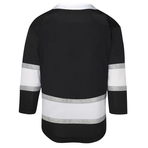 Youth Los Angeles Kings Black Home Premier Jersey - Image 4
