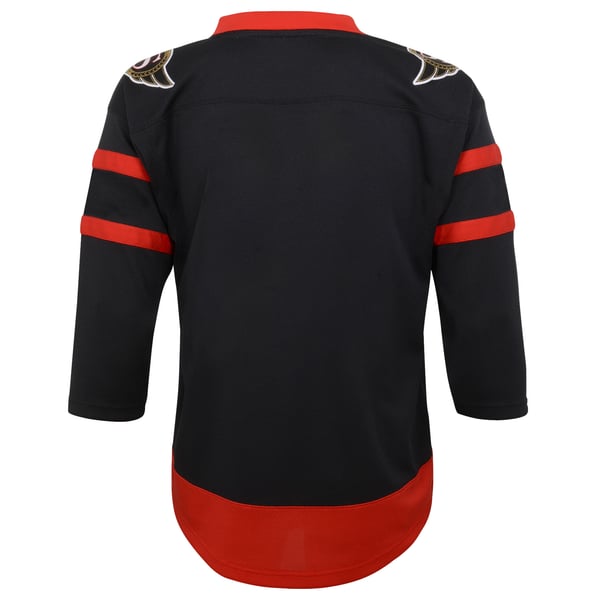 Youth Ottawa Senators Black Home Replica Blank Jersey - Image 4