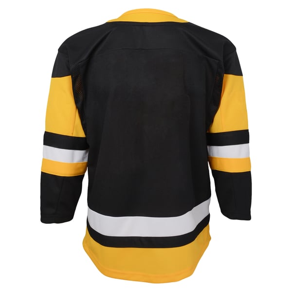 Youth Pittsburgh Penguins Black Home Premier Blank Jersey - Image 4