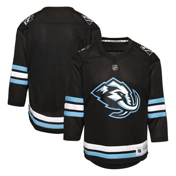 Youth Utah Mammoth Black Home Replica Jersey - Image 1