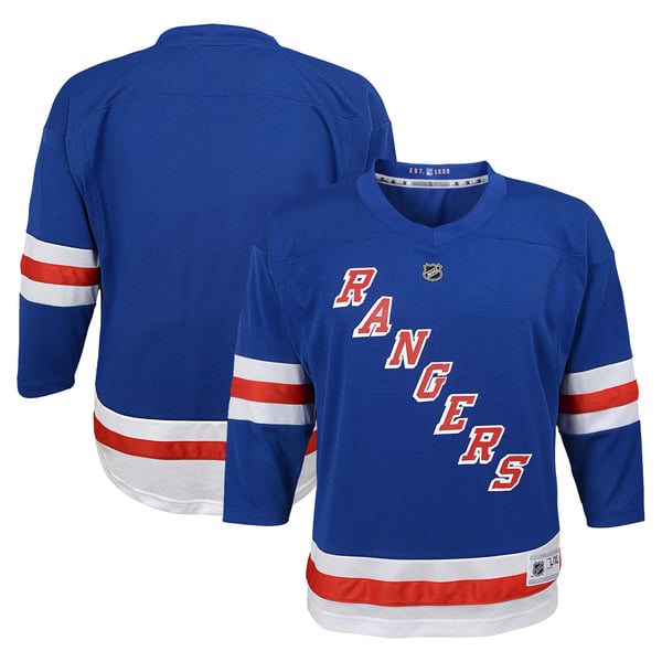 Youth New York Rangers Blue Replica Jersey - Image 1