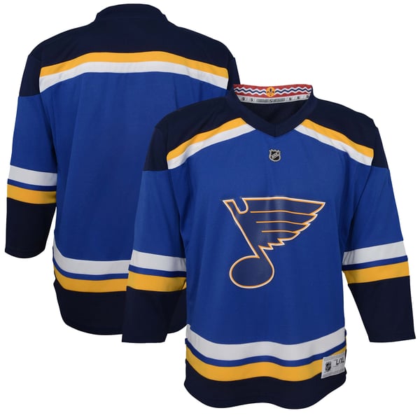 Youth St. Louis Blues  Blue Home Replica Jersey - Image 1