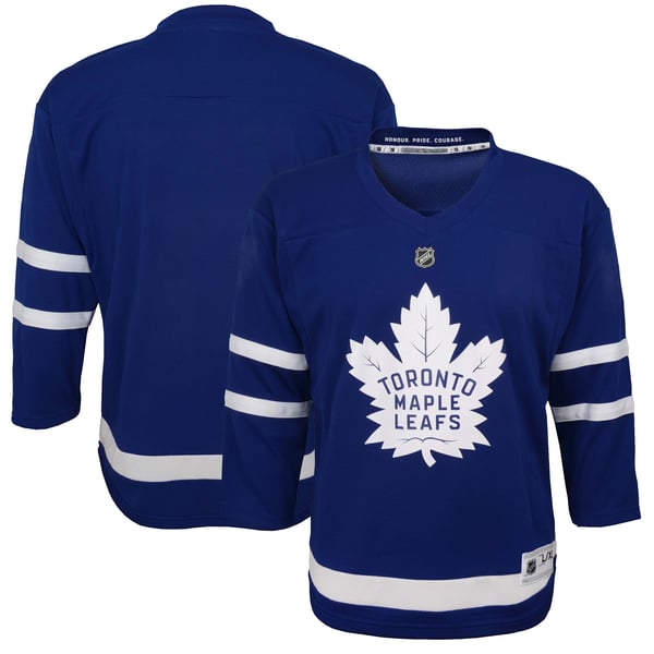 Youth Toronto Maple Leafs  Blue Home Replica Jersey - Image 2