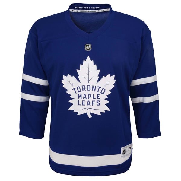 Youth Toronto Maple Leafs  Blue Home Replica Jersey - Image 3