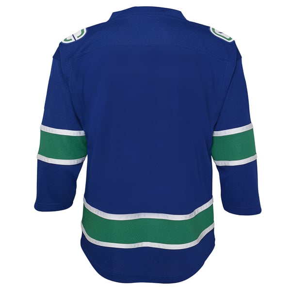 Youth Vancouver Canucks Blue Replica Jersey - Image 4