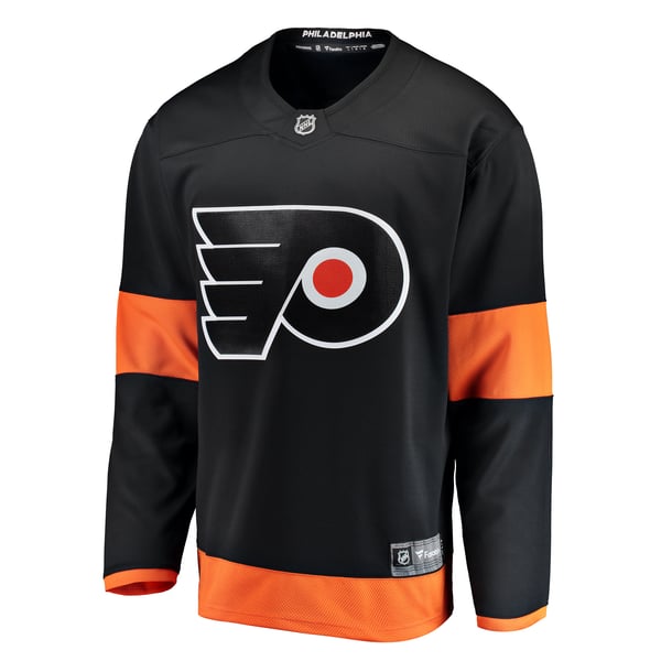 Youth Philadelphia Flyers Fanatics Black Alternate Breakaway Jersey - Image 3