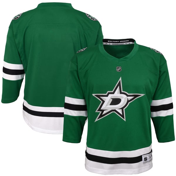 Youth Dallas Stars Green Home Replica Blank Jersey - Image 2