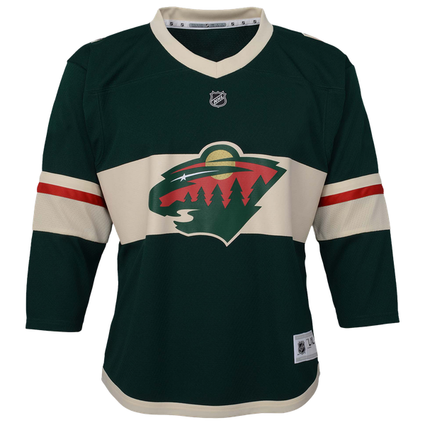 Youth Minnesota Wild Green Replica Custom Jersey - Image 3