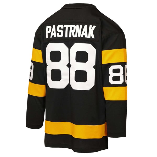 Youth Boston Bruins David Pastrnak Mitchell & Ness Black 2016 Winter Classic Power Play Jersey