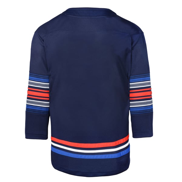 Youth New York Rangers Navy Alternate Premier Jersey - Image 4