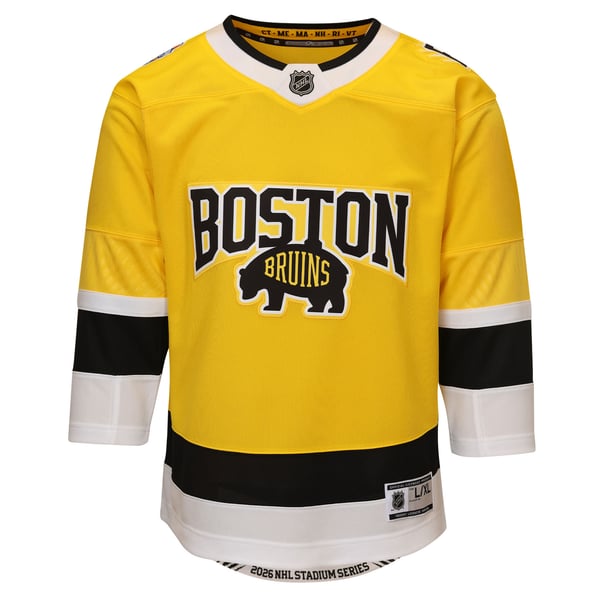 Youth Boston Bruins  Outerstuff Gold 2026 Stadium Series Premier Jersey