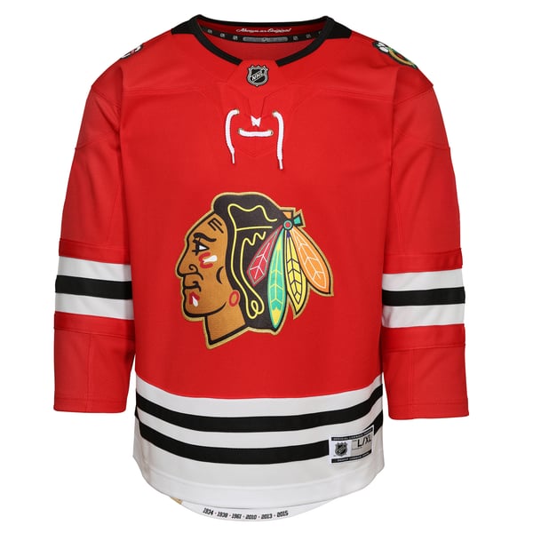 Youth Chicago Blackhawks Red Centennial Premier Jersey - Image 3
