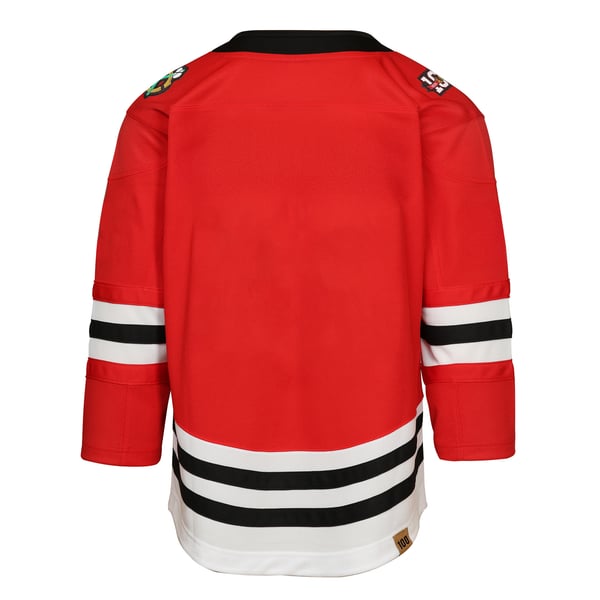Youth Chicago Blackhawks Red Centennial Premier Jersey - Image 4