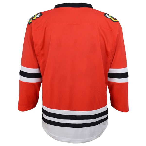 Youth Chicago Blackhawks Red Replica Jersey - Image 4