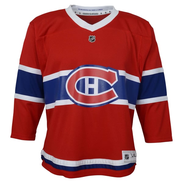 Youth Montreal Canadiens Red Replica Jersey - Image 1