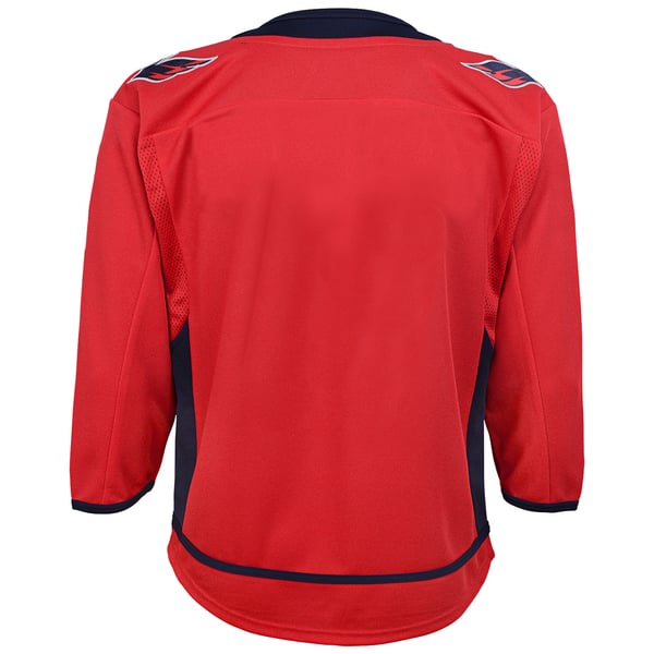Youth Washington Capitals Red Home Blank Premier Jersey - Image 4