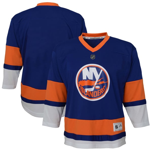 Youth New York Islanders  Royal Home Replica Jersey - Image 2