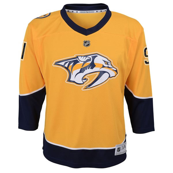 Youth Nashville Predators Steven Stamkos Gold Alternate Replica Player Jersey - Image 3